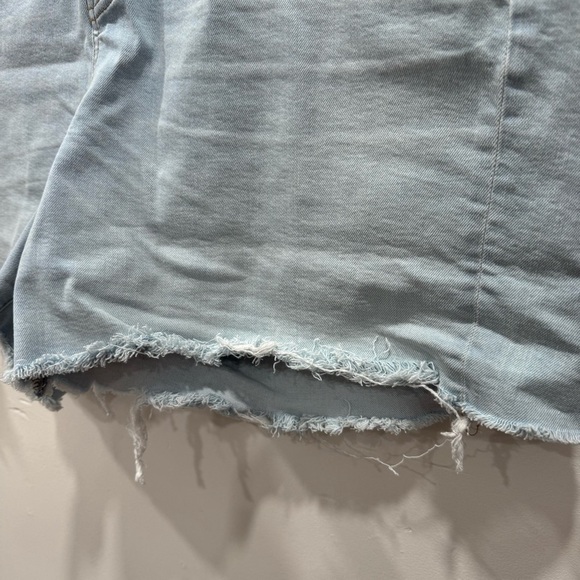 Madewell Denim High Rise Stretch Cutoff Shorts Size 33 - Picture 3 of 8